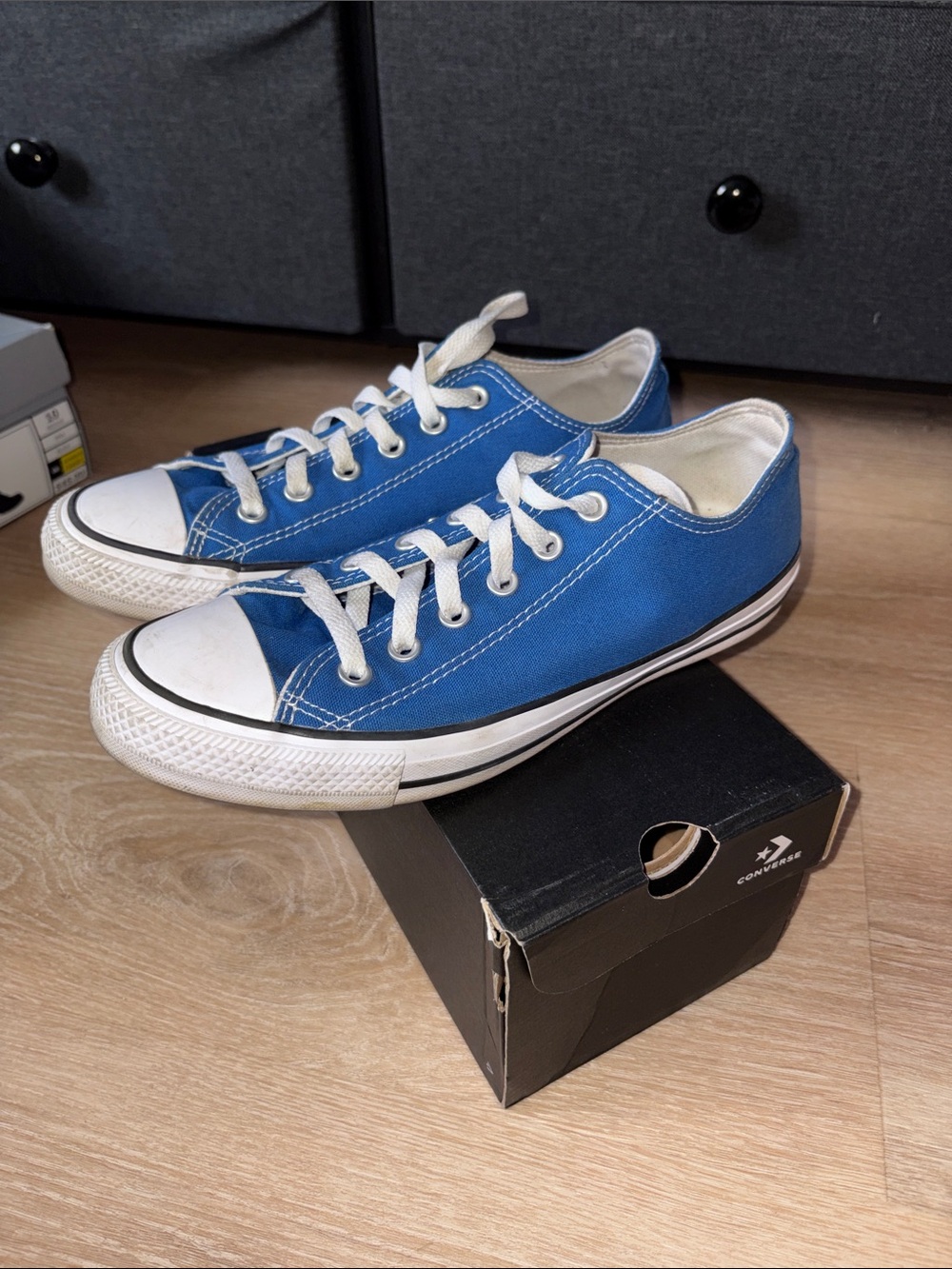 Blue Converse - Picture 2 of 5